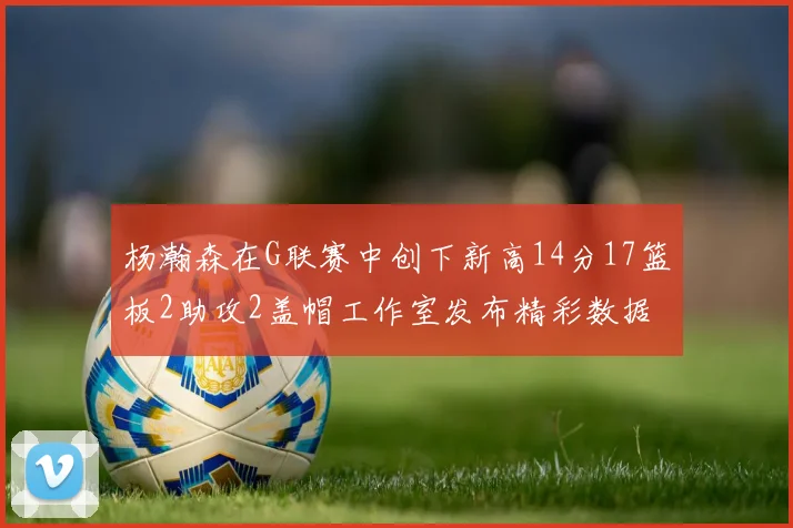 杨瀚森在G联赛中创下新高14分17篮板2助攻2盖帽工作室发布精彩数据海报